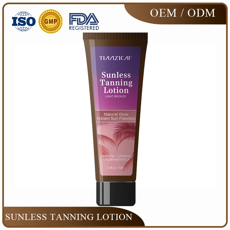 Grossista rótulo Privado orgânico falso Tan Self Tanner Lotion curtimento