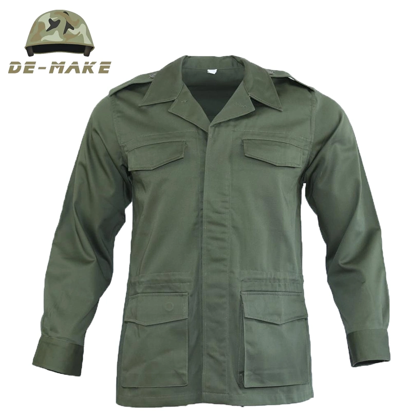 Bdu Military Camouflage Uniform Combat Uniform Breathable Olive Green and Rip-Stop Wholesale/Supplier