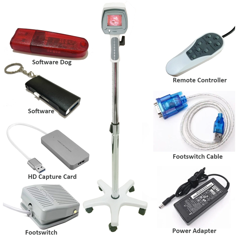 Electronic Full Digital Multi-Language Colposcope