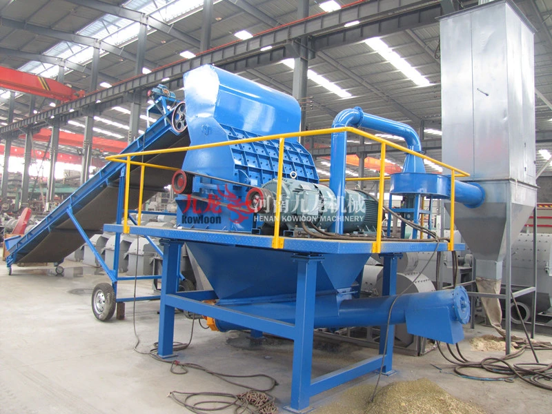 Waste Wood Processed Into Dust Wood Dust Power Making Machine