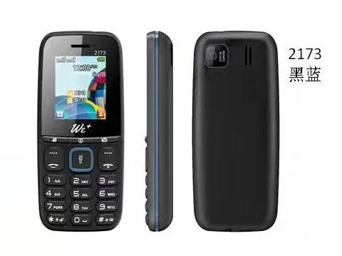 New Version GSM 3G Bar Phone 1.77 Inch Feature Mobile Phones for SPD7701 Chipset