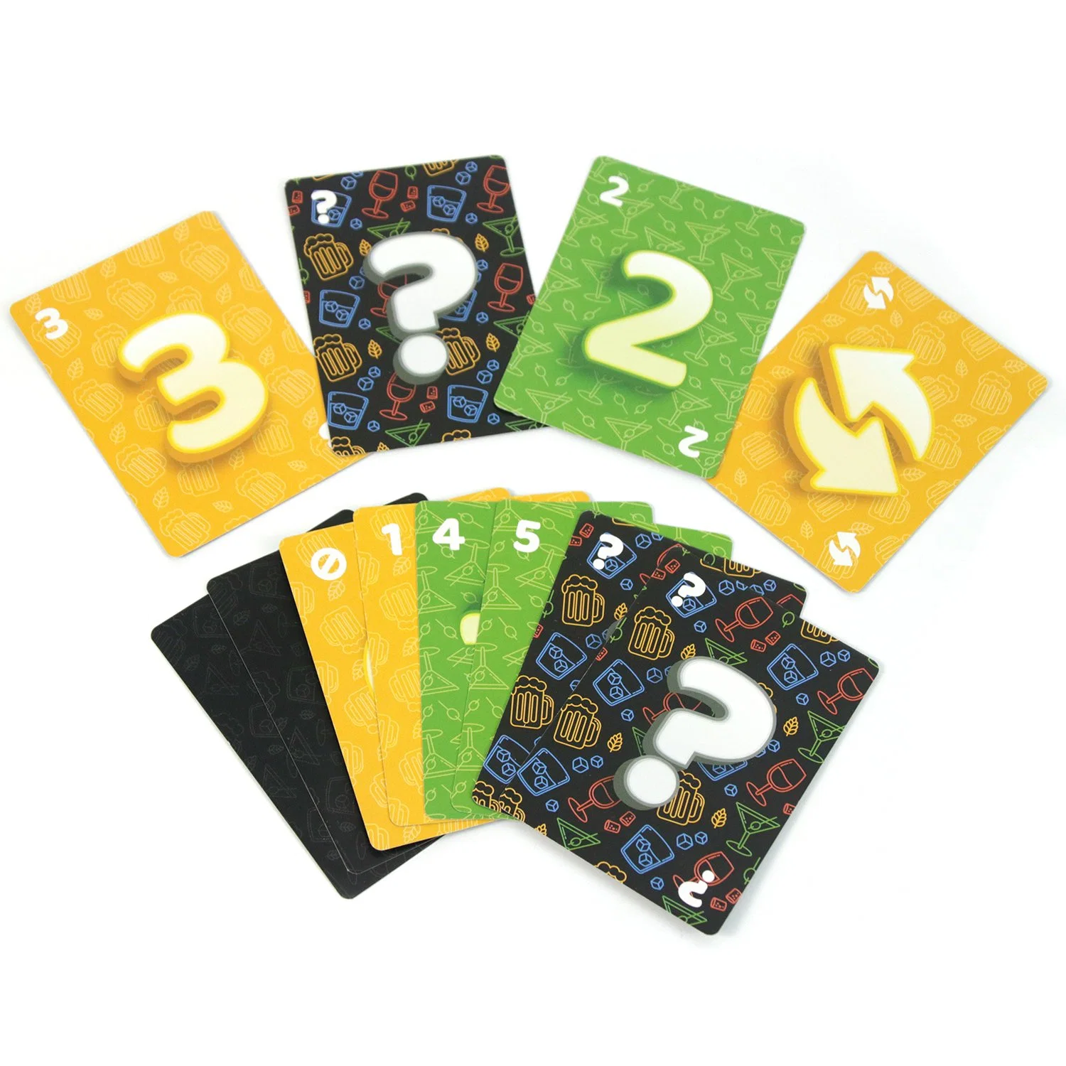 Custom Adult Memory Educational Game Card with Hourglass Scoring Notepad Gift Box Set Drinking Party Bridge Paper Card