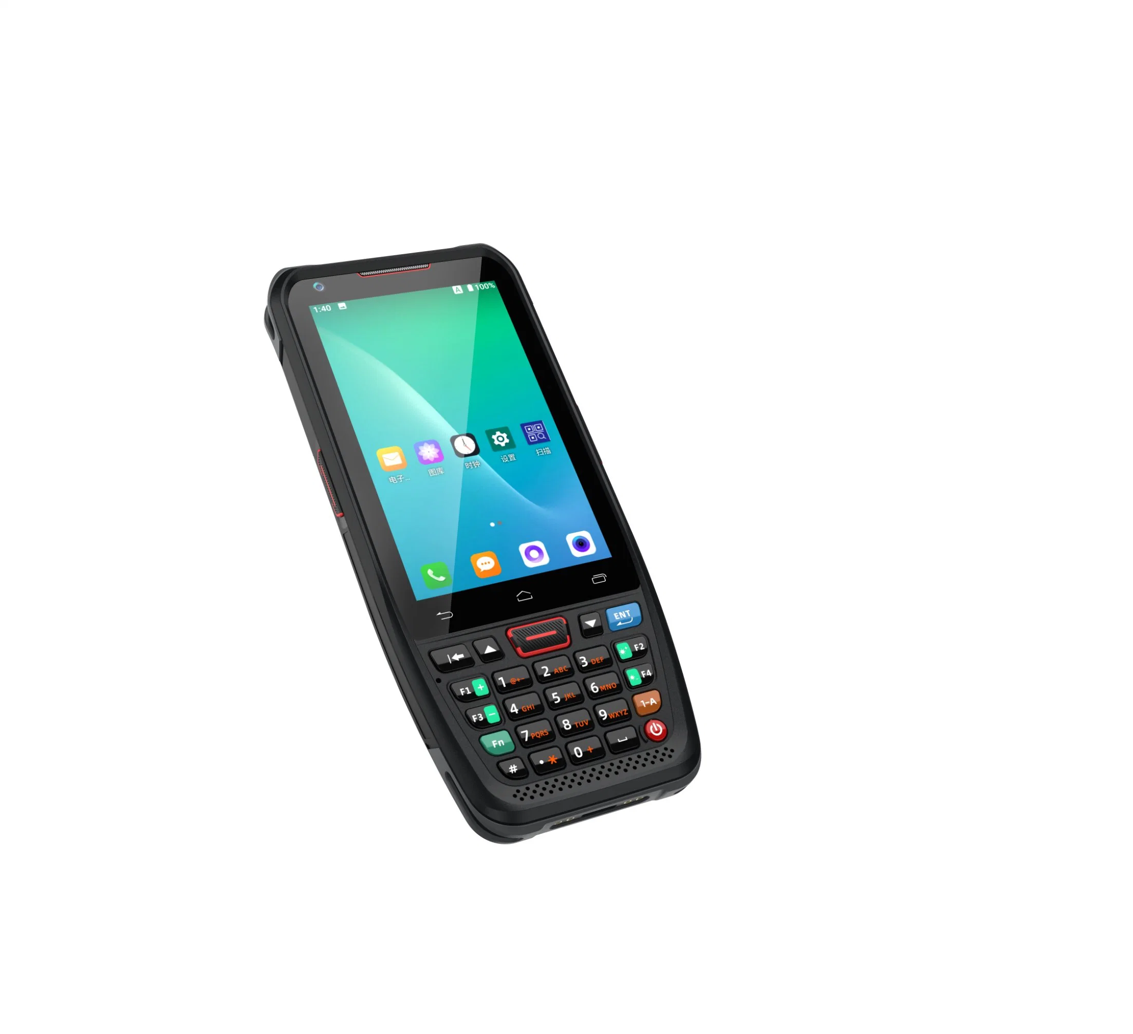 Blovedream Android 10.0 القوي Android PDA مع أزرار مادية