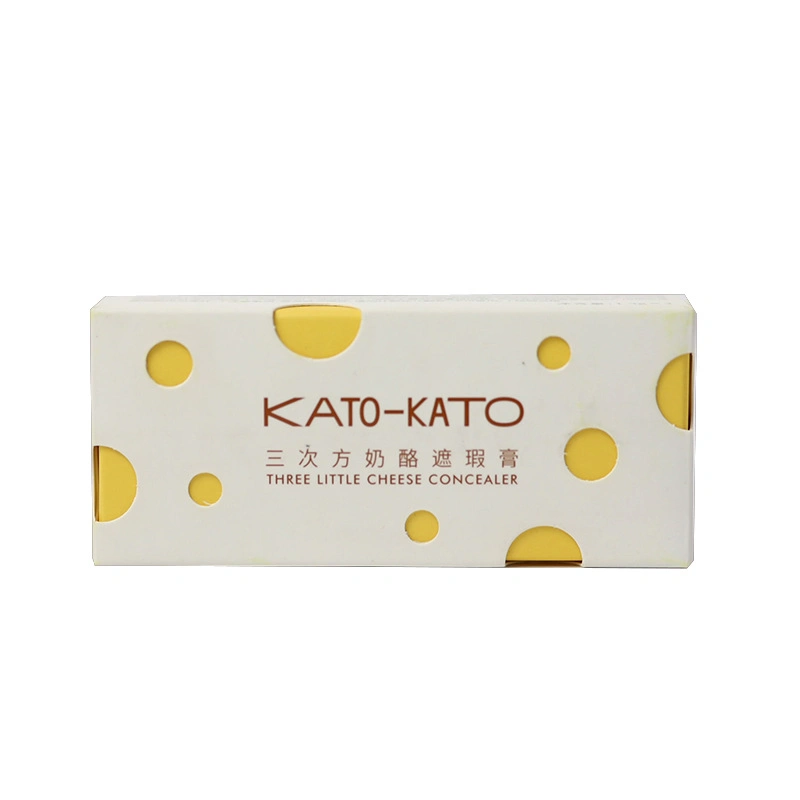 Kato Placa Tricolor cubre el rostro con manchas y marcas de acné Ojeras corrector