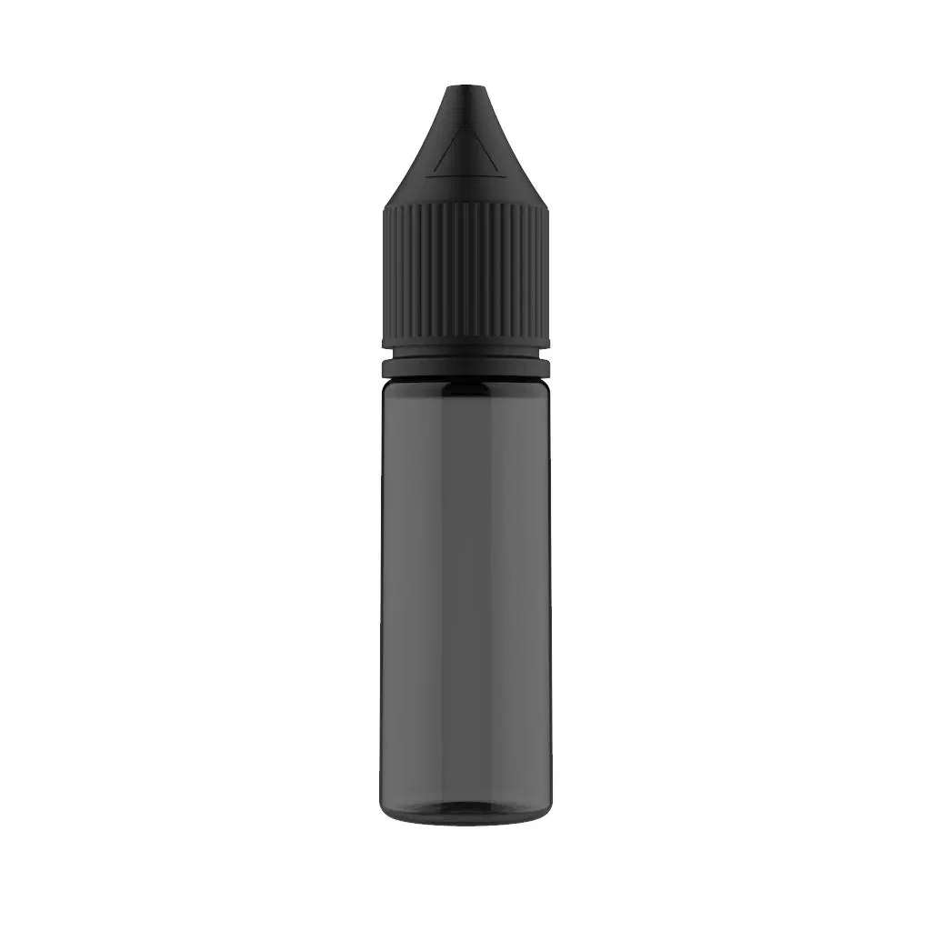 15ml-Pet-Transparent-Black-Chubby-Gorilla-Bottle 1000CS/Carton No Leaking Childproof for Your Ejuice &E Liquid