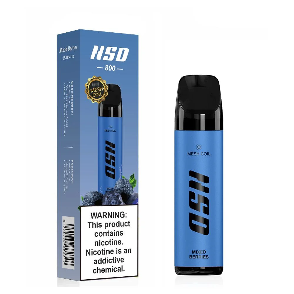 Envío rápido de la línea de Europe Direct Apple sabor hielo estilo pluma desechable cigarrillo E Vape 800 inhalaciones Shisha palos