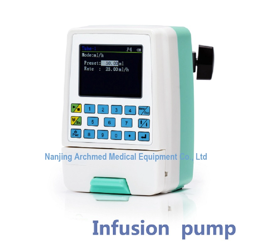 Medical Equipment Heating and Wireless Network Monitoring Portable Heating Infusion Pump Syringe Pump