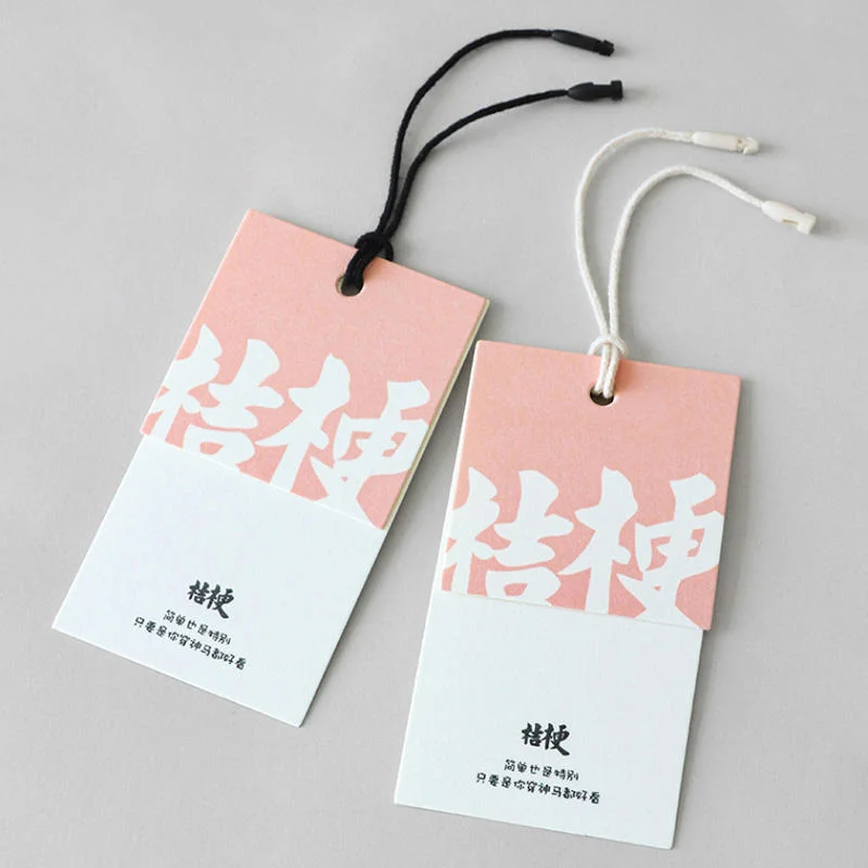 Garment Paper Pin Black Metal Brand Tags Women Shoes Bank Print Brand Logo Luxury for Bags and Shoes Sustainable 1000PCS