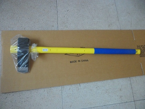 La División de 6lb Maul con mango de fibra de vidrio, 90 cm.