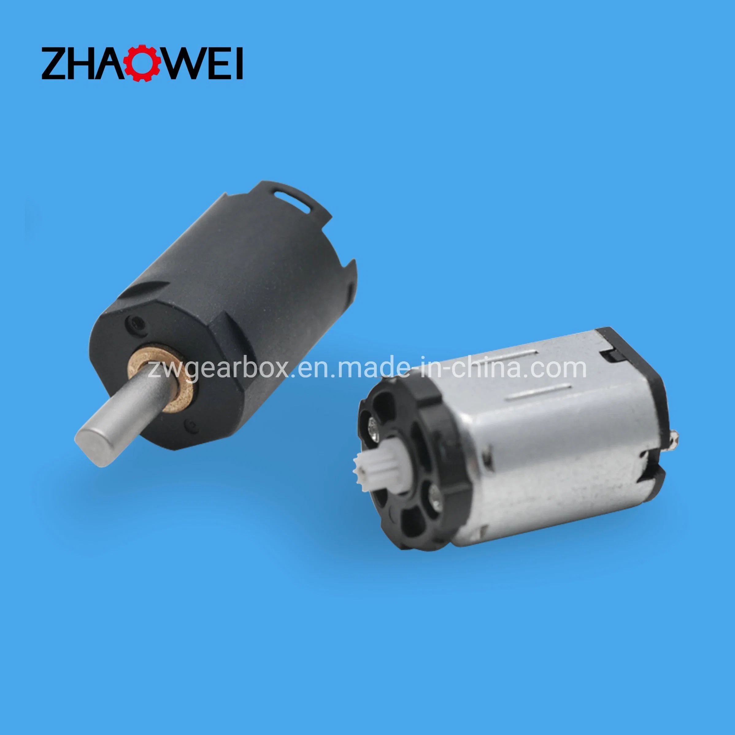 8mm Low Voltage Small DC Gear Motor with Gearbox