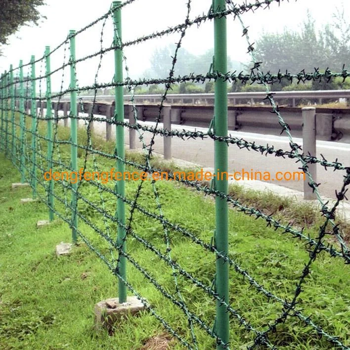 250m/500m Galvanized Barbed Wire/Cheap Barbed Wire Price Per Roll/Barbed Wire Roll Price Fence China'factory