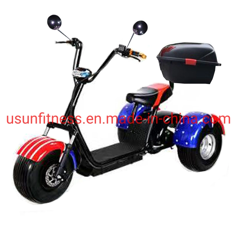 3 rodas Fat Tire City Coco Electric scooter e Motor Bike com CE