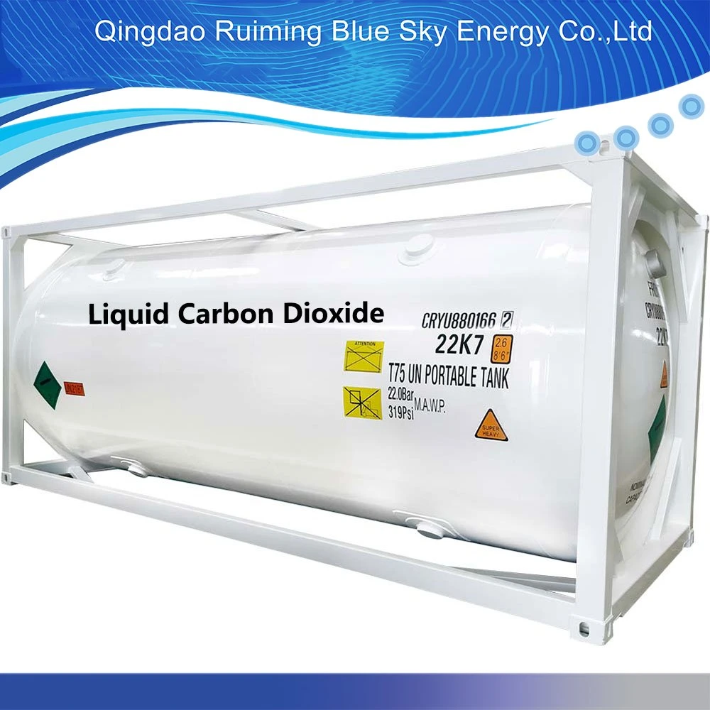 Best Price T75 Liquid Carbon Dioxide ISO Tank Container