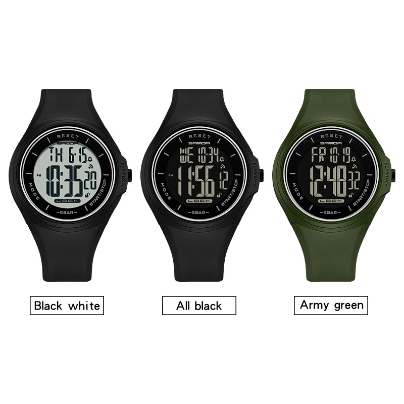 2023 Touch Screen LCD Sporty Watch