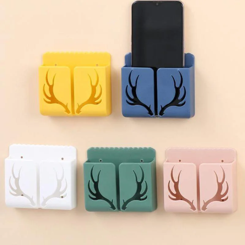 Home Antler TV Mobile Phone Racks Remote Control Storage Box Bedroom