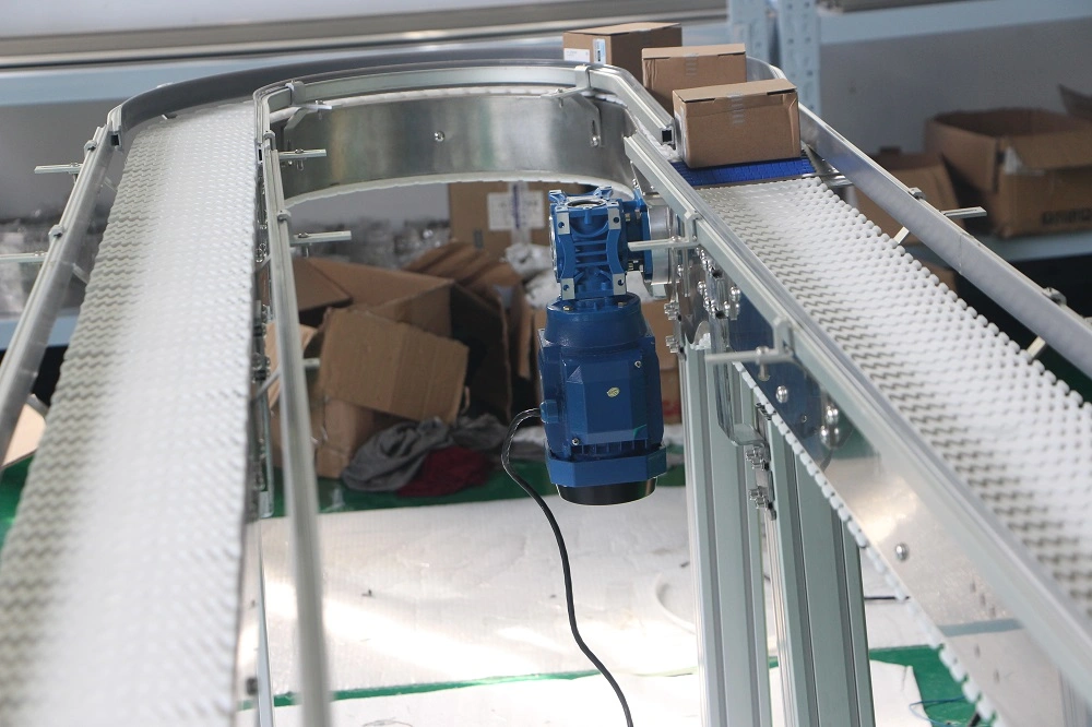 Bifa Curve Conveyor Belts for Material Distribution and Sorting