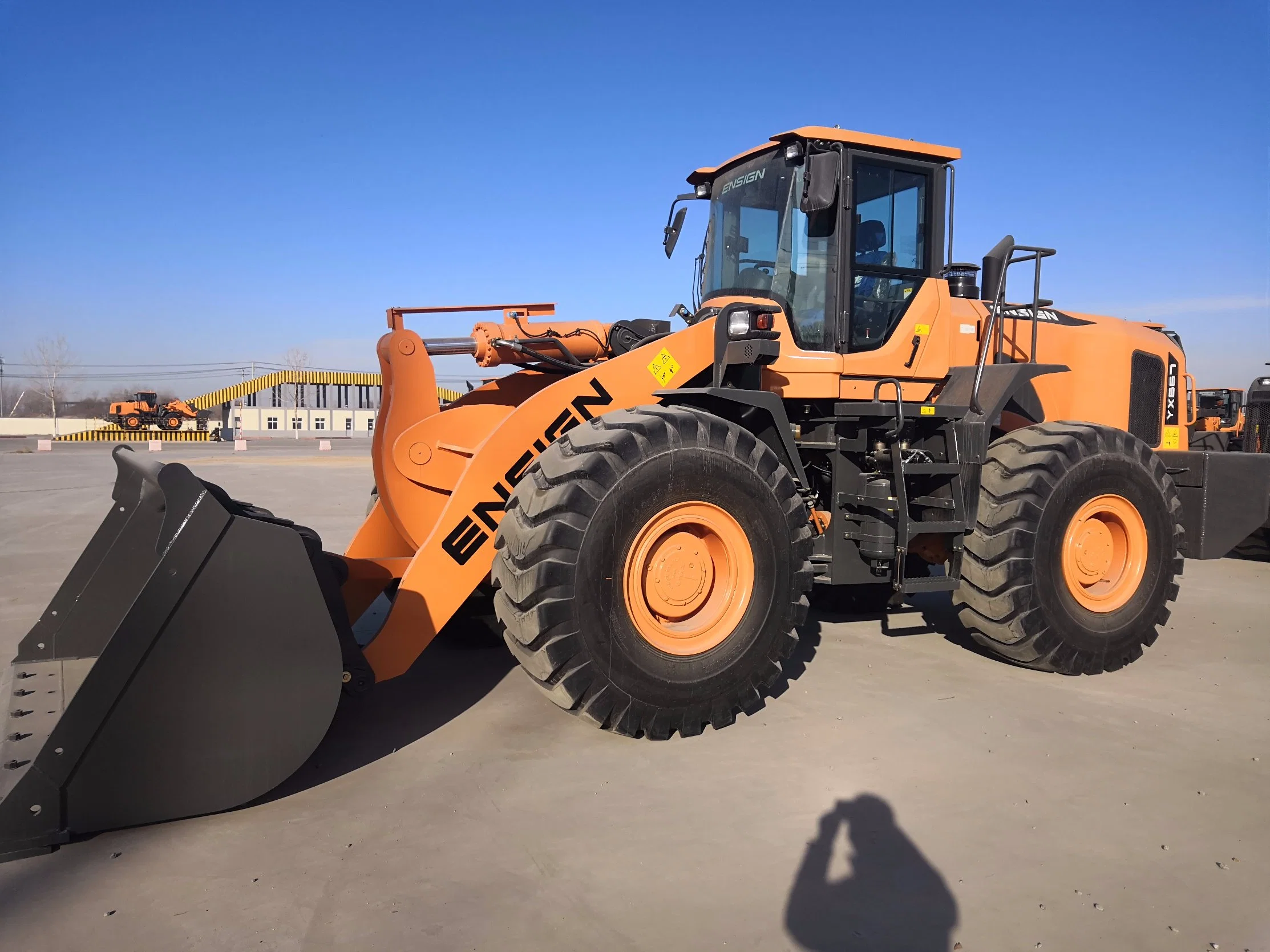 Engineering and Construction Machinery Ensign Wheel Loader Yx656