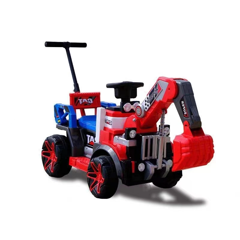 Children&prime; S Toy Car Excavator Best Present for Kids Electric Excavator