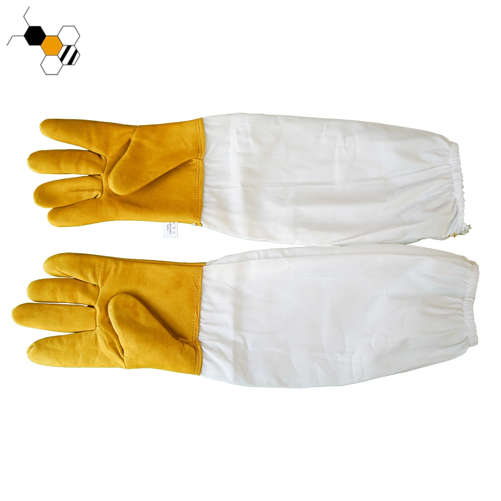 Beekeeping Protective Gloves High quality/High cost performance Long Ventilated Bee Glove