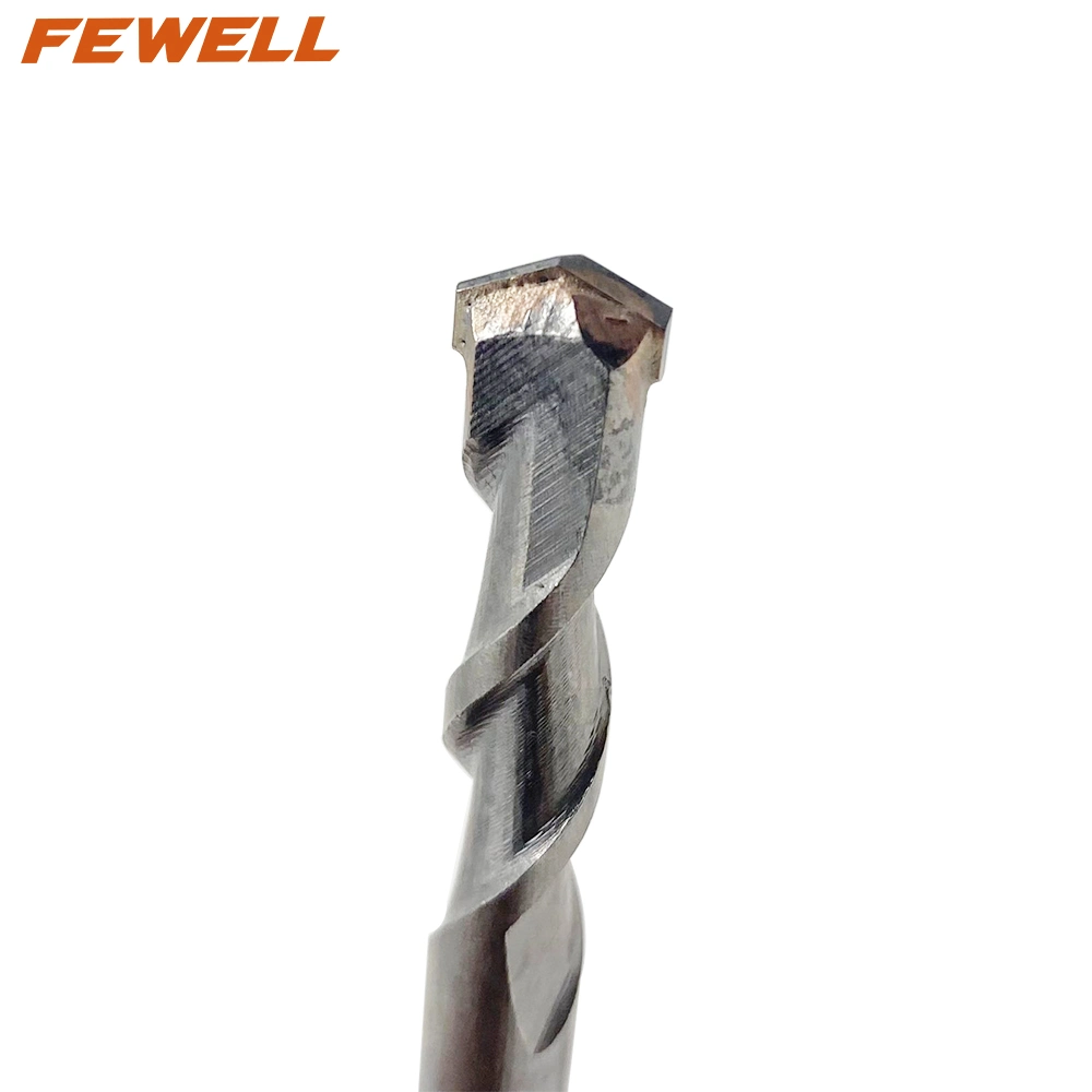 ماكينة حفر الآبار SDS Plus Carbide Flat Tip 10*110 مم الأدوات لقمة ثقب المطرقة الكهربائية أحادية الفلوت لجرانيت الخرسانة