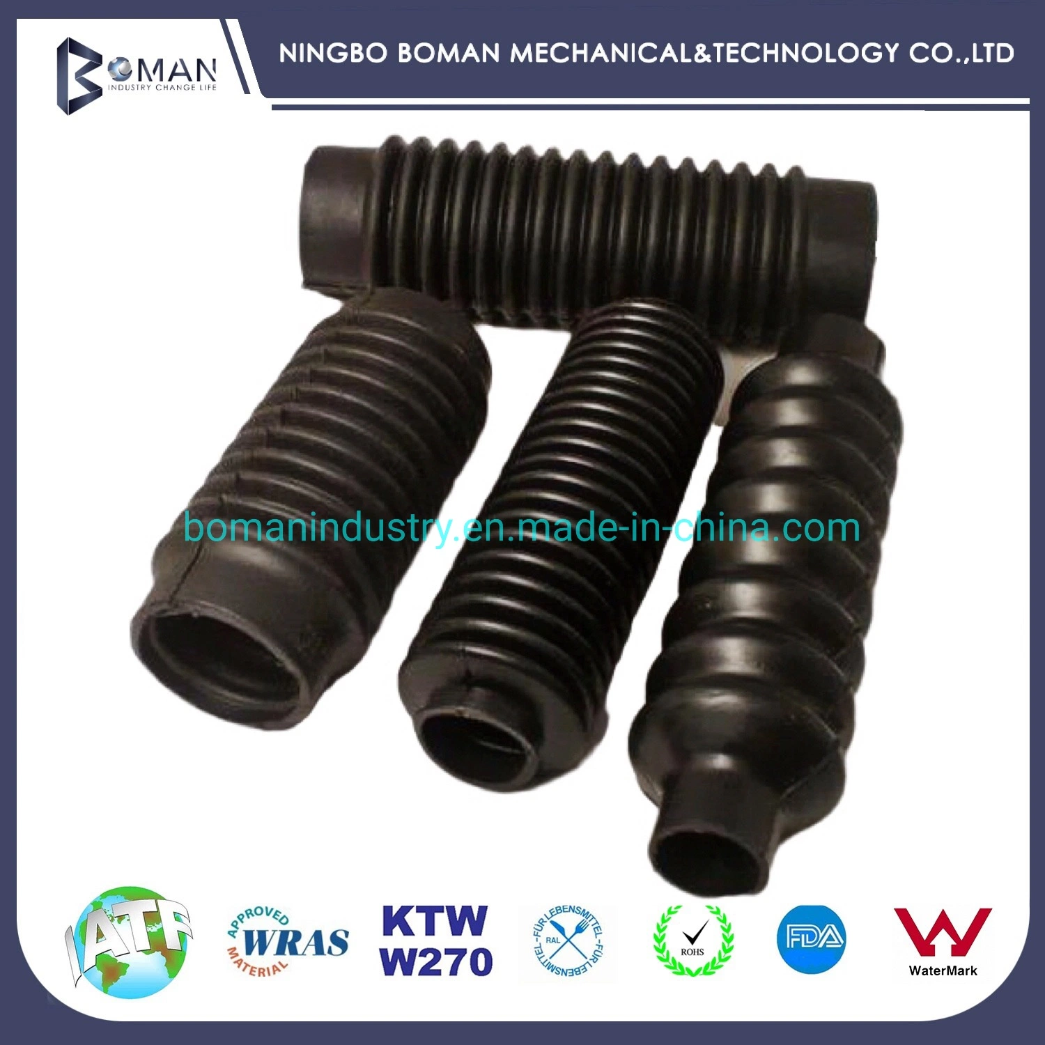 Silicone Rubber Product, Rubber Plug, Rubber Bellow, Auto Parts in High quality/High cost performance 