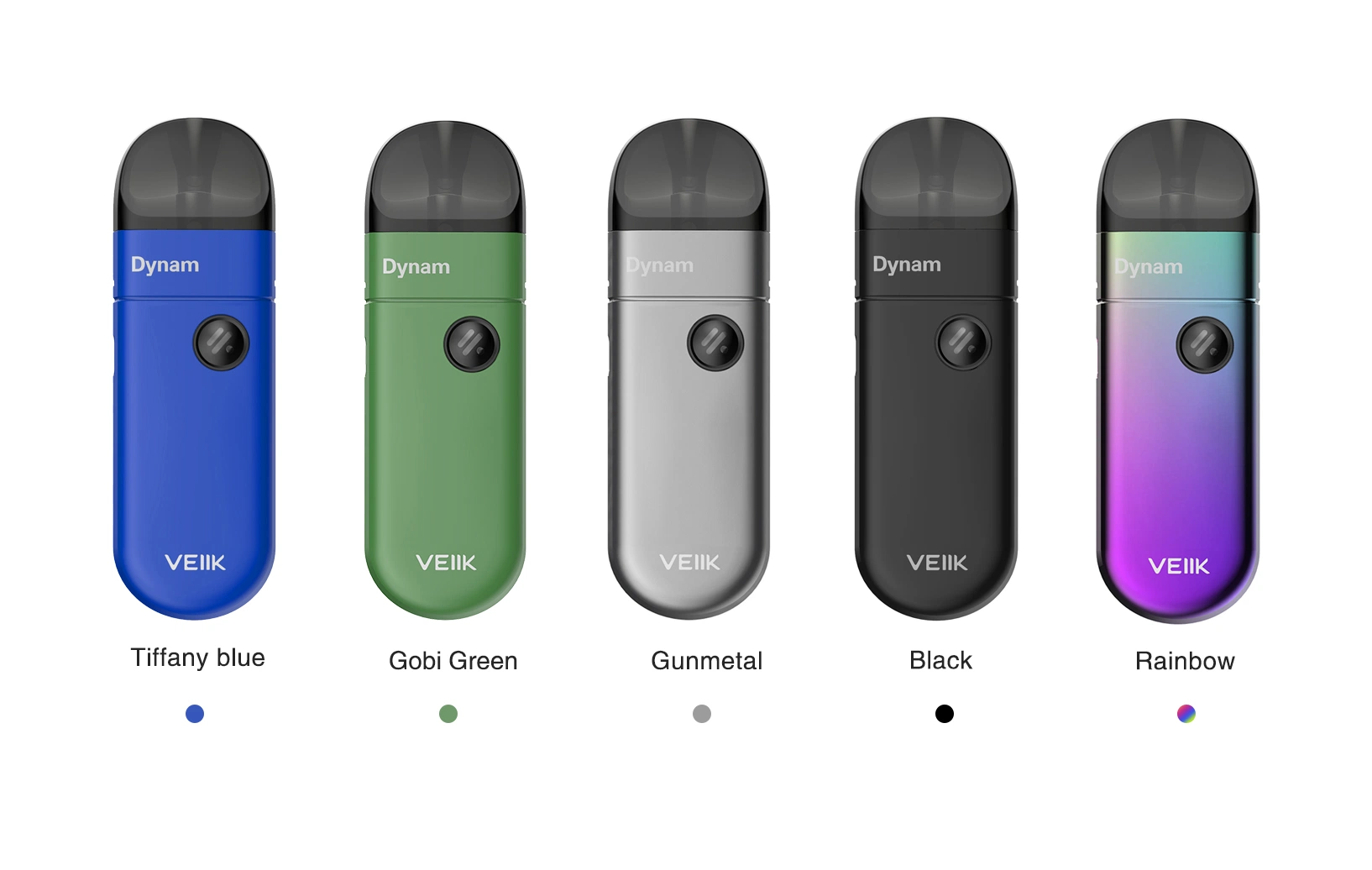 1100mAh Batterie Veiik DYNAM nachfüllbare Vape Pod System Kits elektronisch Cigeratte