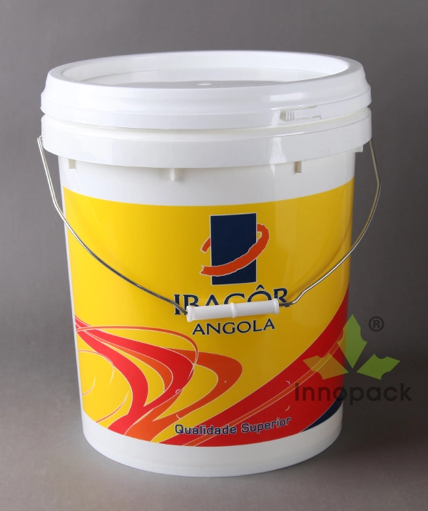 High quality/High cost performance 20L/25L/30L Plastic Buckets Pails Food Oil Chemical Paint Coating Container