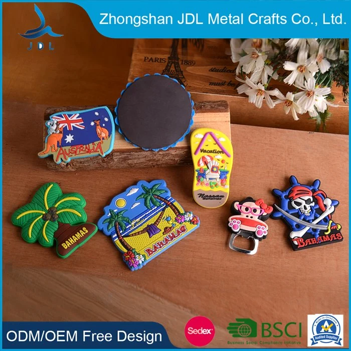 Hot Sale Custom Silicone Rubber Polyresin Fridge Magnet Sticker as Wall Art Home Decoration