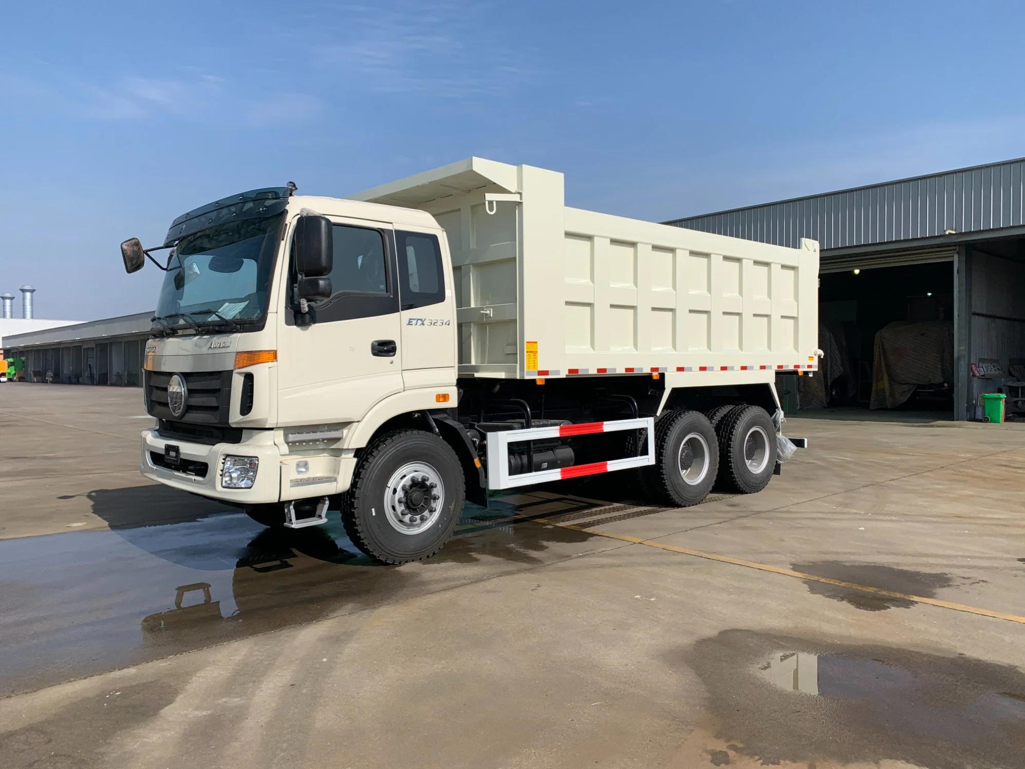 6X4 camión volquete 10 Wheeler Marca Foton para la venta