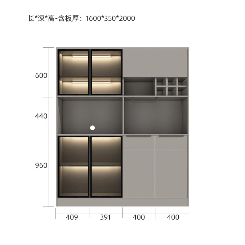 Low Prices Simple Modern Furniture Wood Living Room Furniture Kitchen Cabinet Side Board