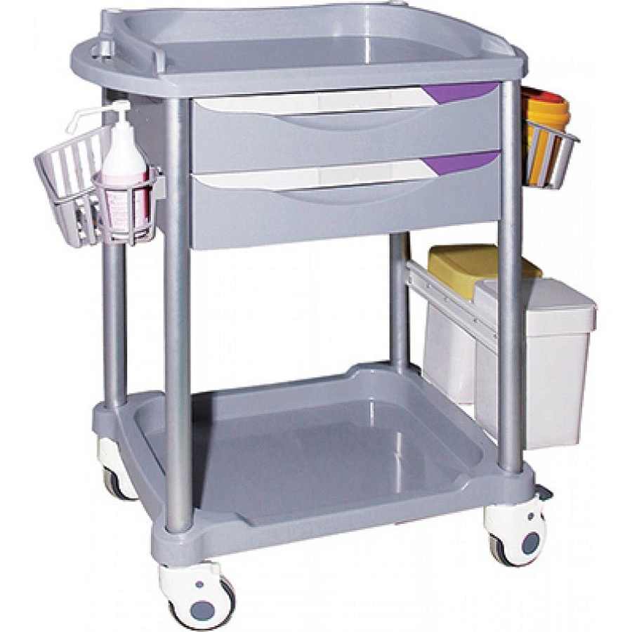 Krankenhaus Medical Einfache Utility Trolley Labor Medizinische Geräte Instrument Op Werkzeugwagen