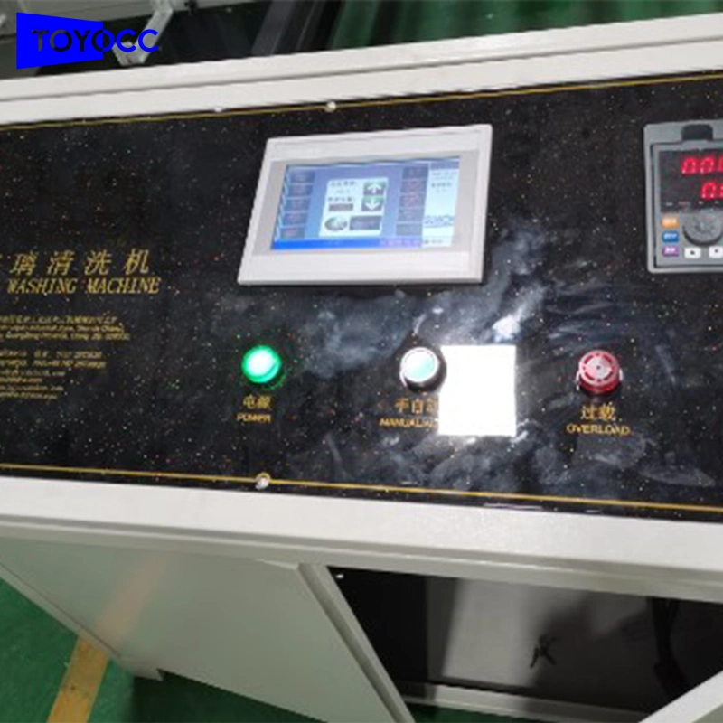 Horizontal Glass Washing Machine for Low-E and Float Glass Used for Flat Glass with CE