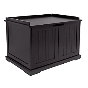 Pet Furniture Multifunctional Cattery, Spacious Storage Space for Cats and Dogs in The House, Usable as a Side Table