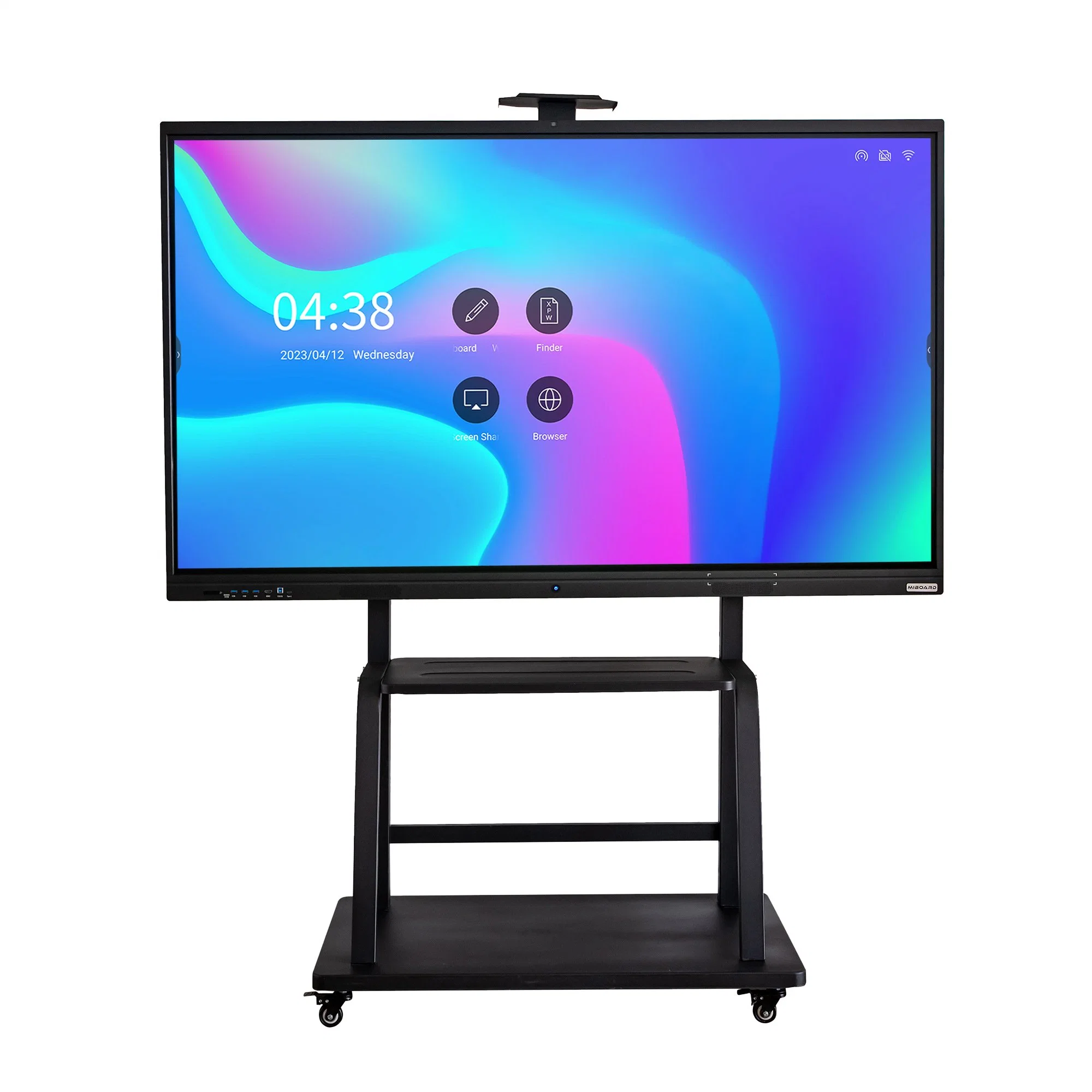 New 75 Inch 4K Infrared LED Computer Touch Interactive Flat Hdml in Smart Board Kiosk Conference Whiteboard Miboard V11. T2 Display Screen Panel