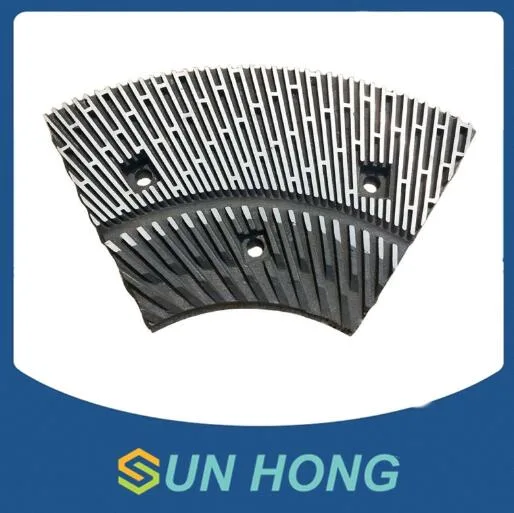 Double Disc Stainless Steel Refiner Pulp Screen Plate for Paper Making Industry