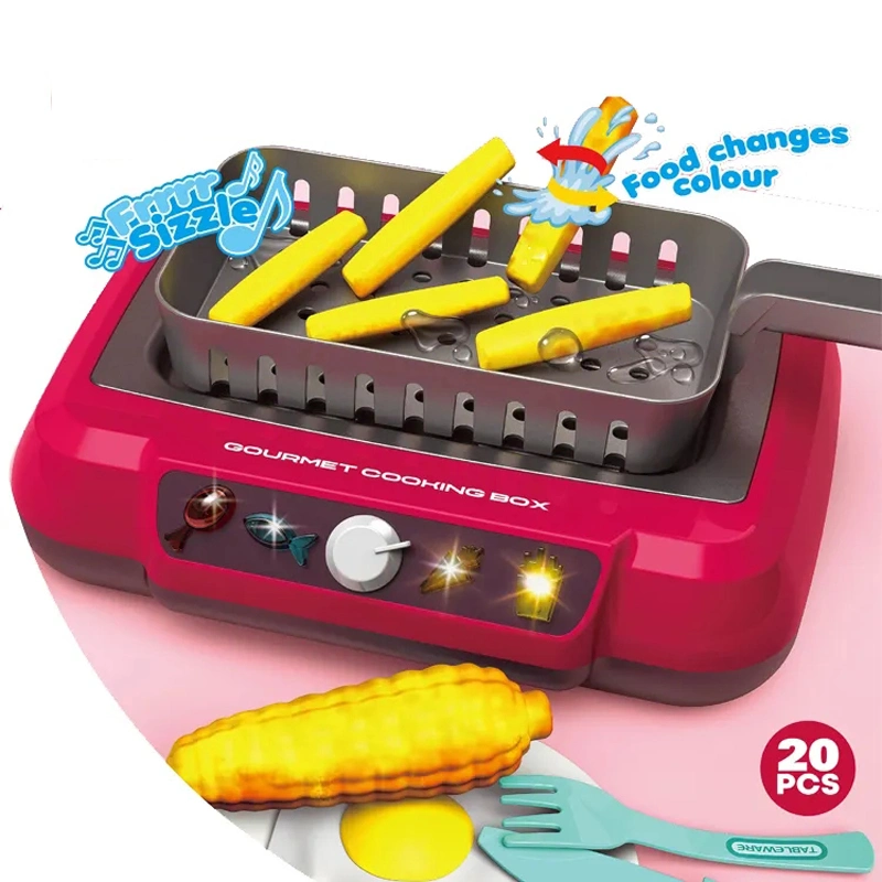 Wholesale/Supplier Early Educational Oven Children Toys Kitchenware Cooking Toys Colorful Food Role Pretend Playset Kitchen Stove for Kids