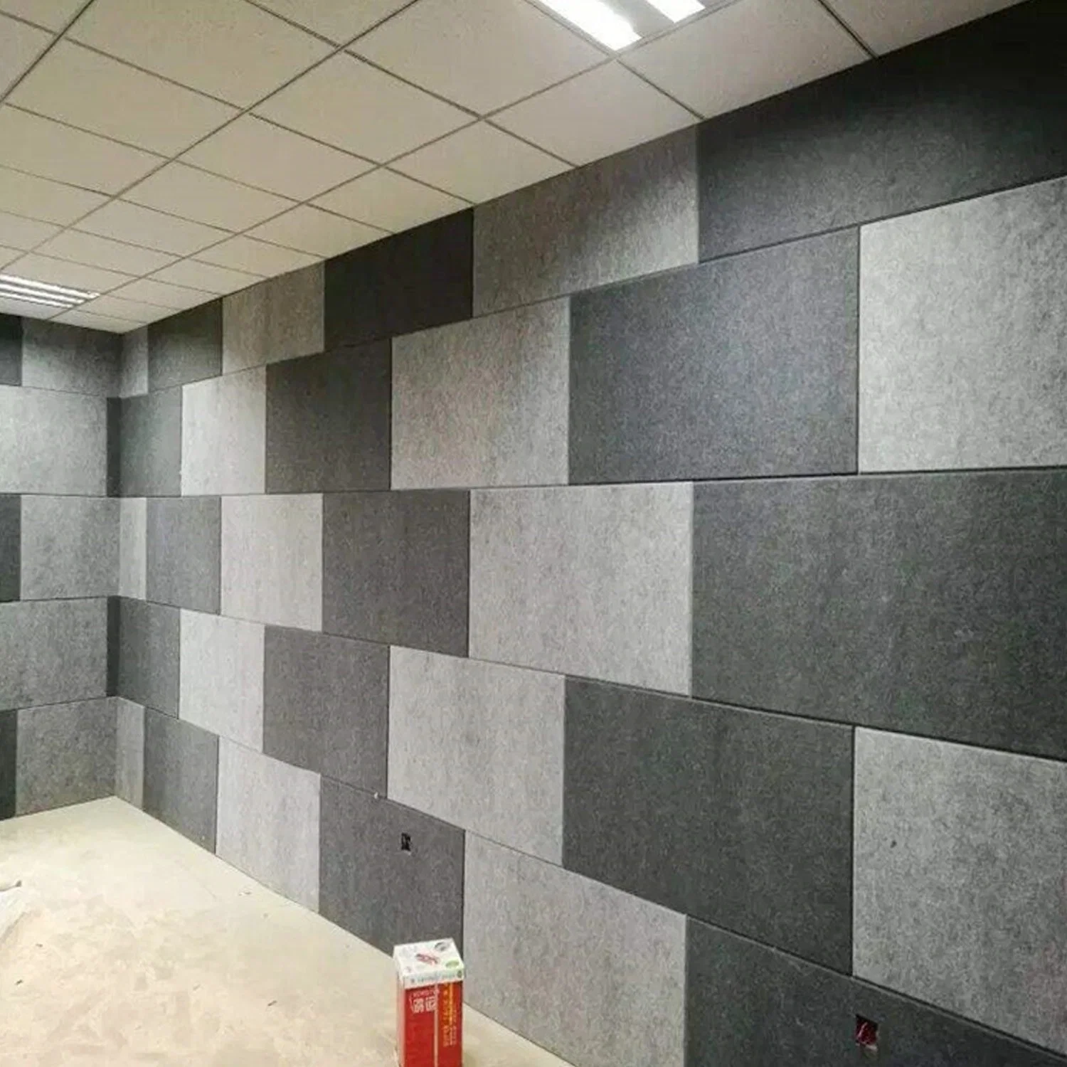 Soundproof Studio Acoustic Wall Panel for Interior Decoration Gymnasium Felt Acoustic Wall Panels