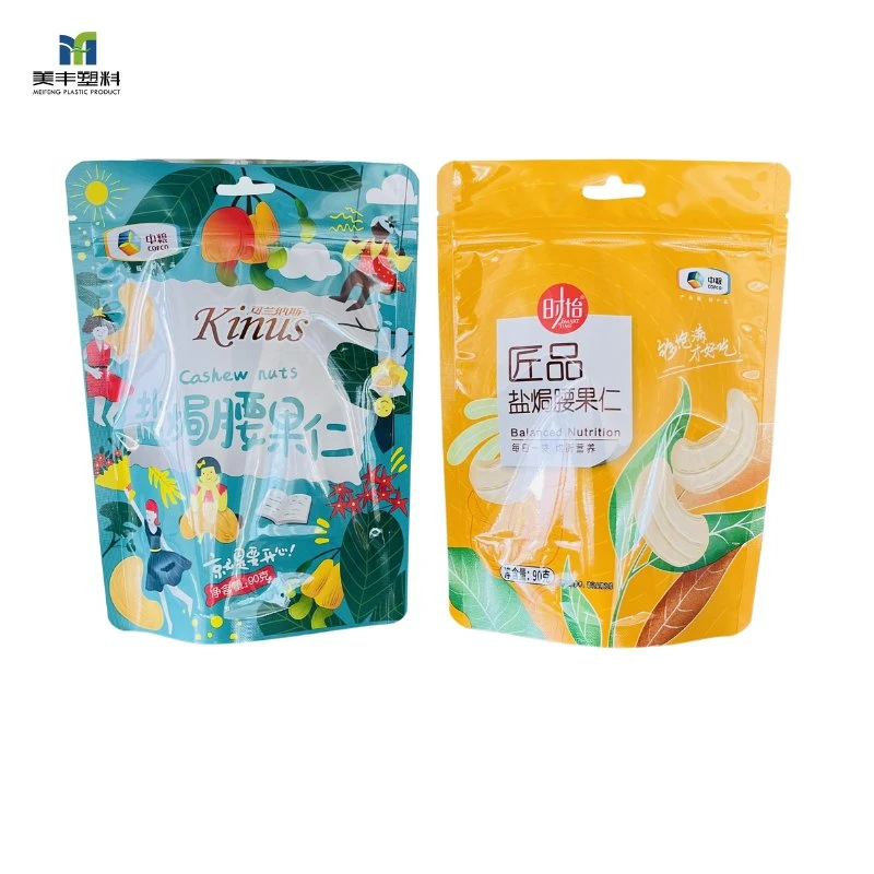 Child Resistant Matt Custom Polythene PP Pinch Slide Zipper Stand up Mylar Nuts Herb Ziplock Bag