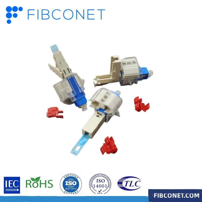 FTTH Sc Upc Singlemode Assembly Optical Fiber Optic Fast Connector