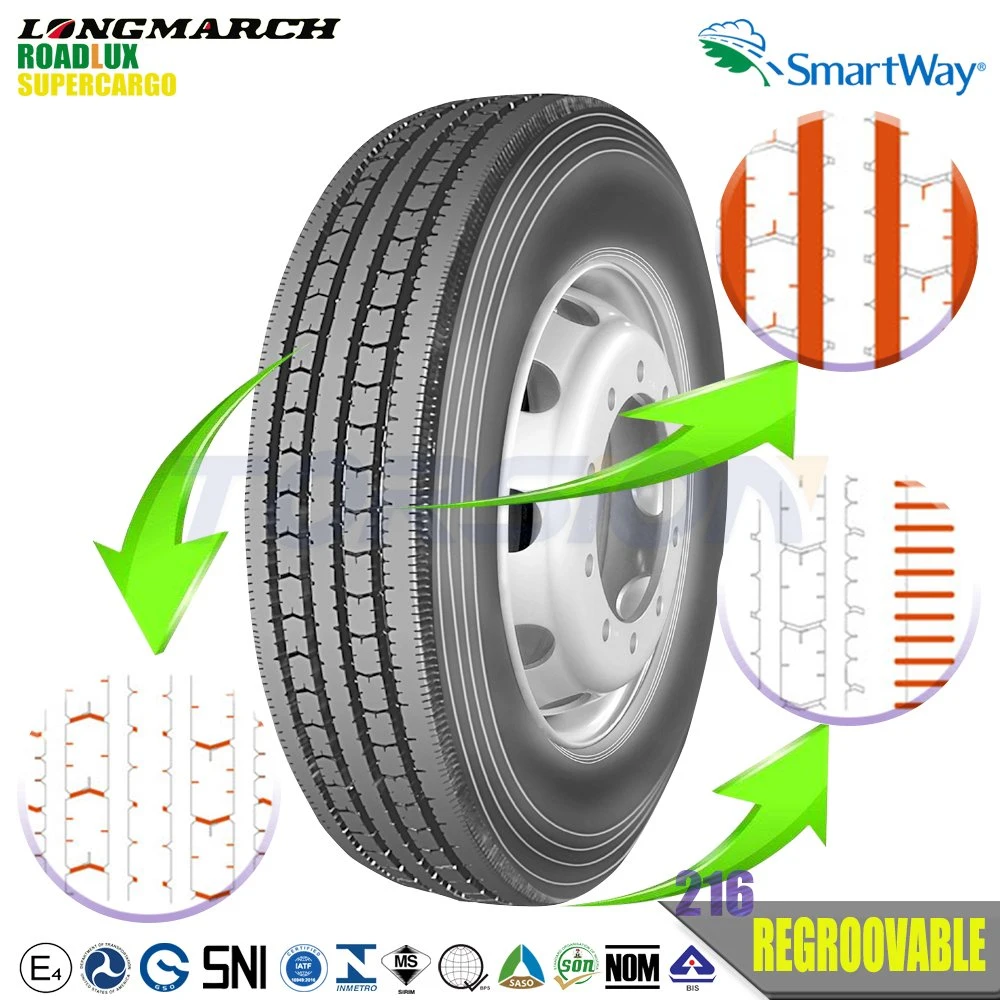 Supercargo/Longmarch/Roadlux TBR Tires Truck and Bus Radial Tyres 295/80r22.5 18pr (LM216)