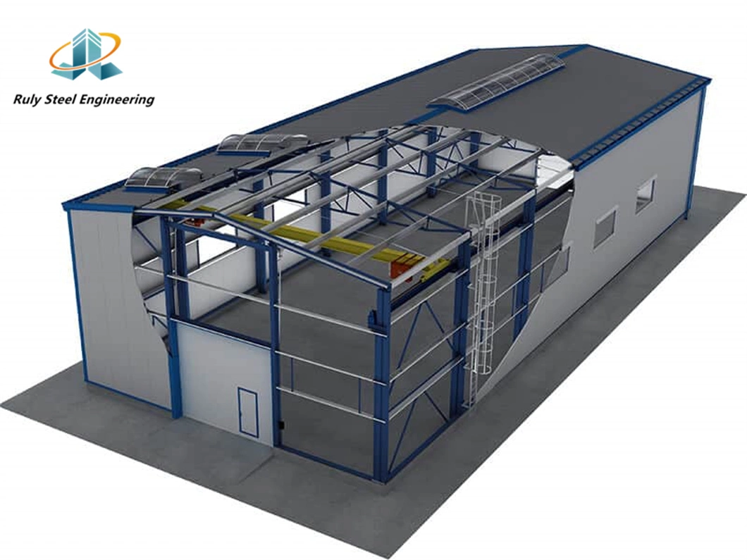 Heavy Industrial Steel Buildings Prefabricated Steel Power Plants