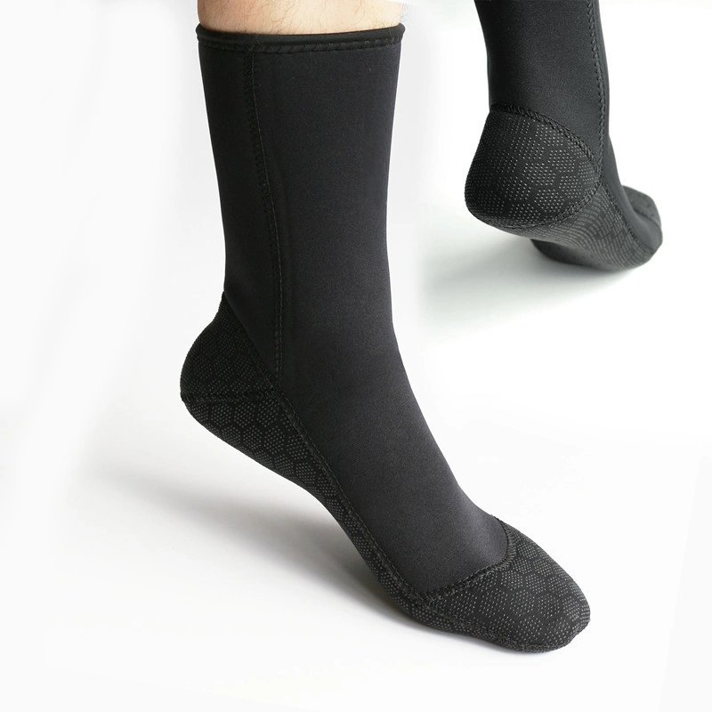 Diving Socks Cold-Proof 3mm Super Elastic Non-Slip Diving Fins Anti-Wear