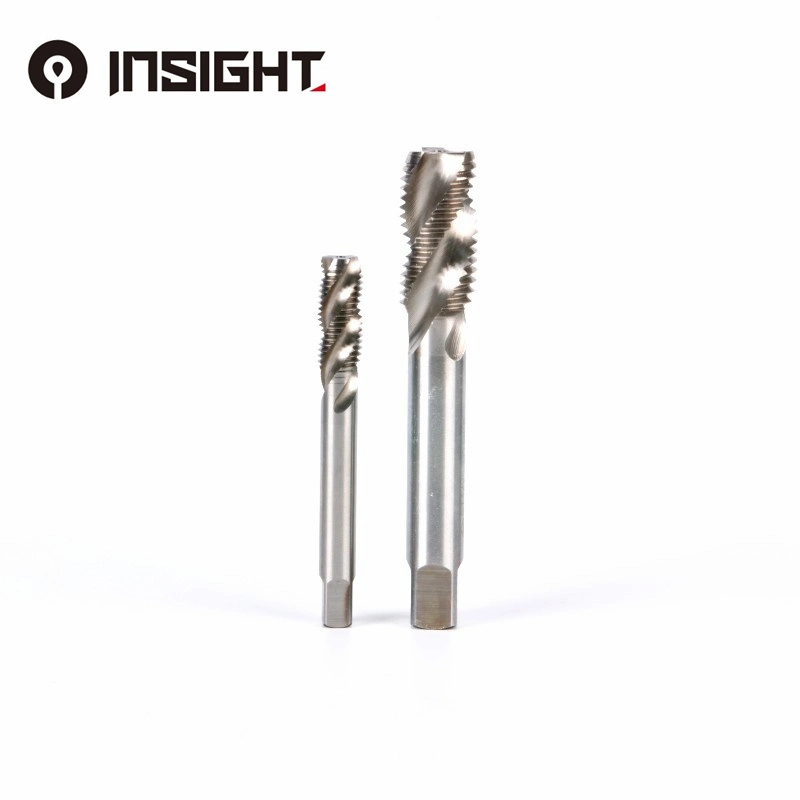 Ferramenta de corte Nano de macho para corte CNC Flute espiral sólido HSS Toque em Definir