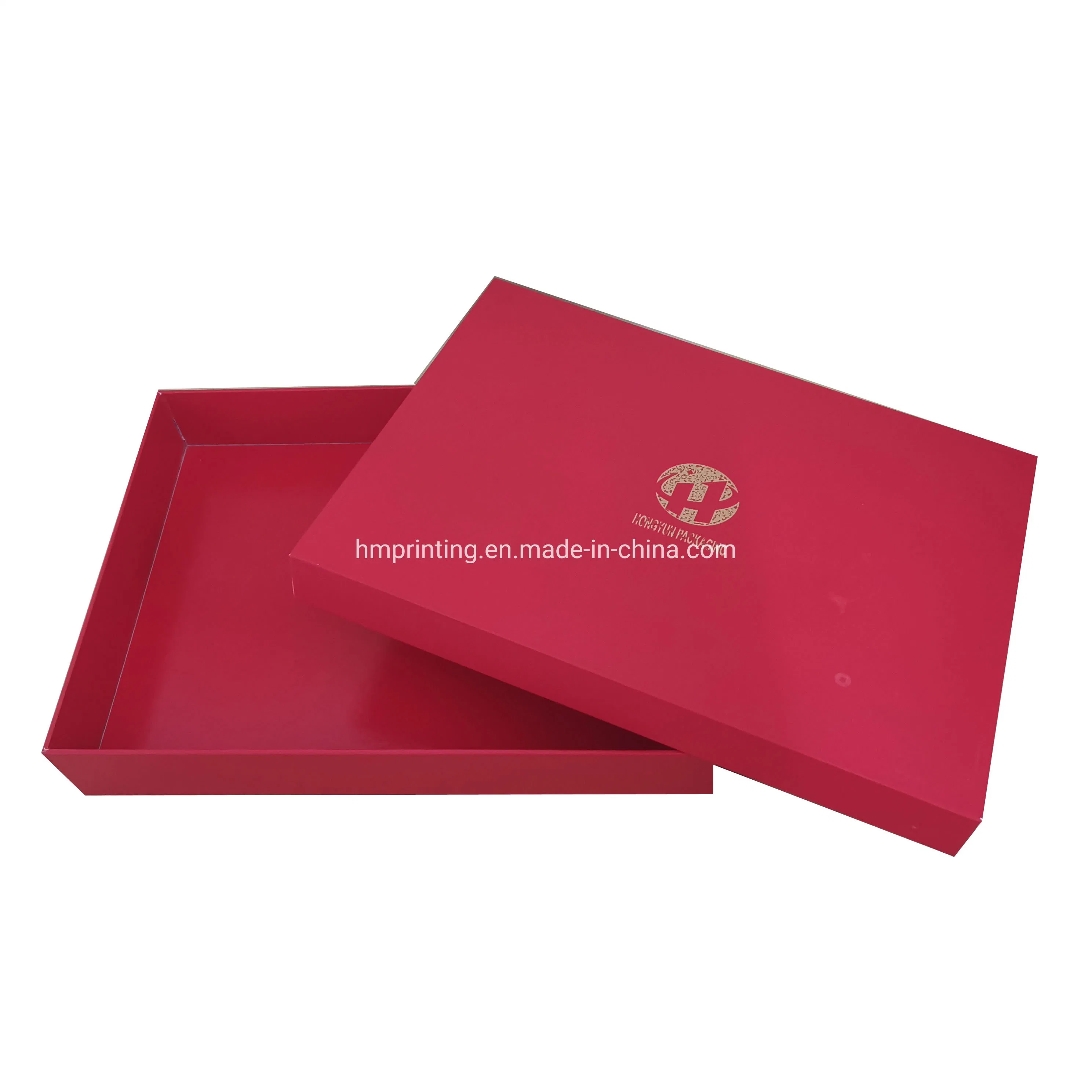 Wholesale/Supplier Custom Logo Packaging Box Red Gift Box Printing for Retail