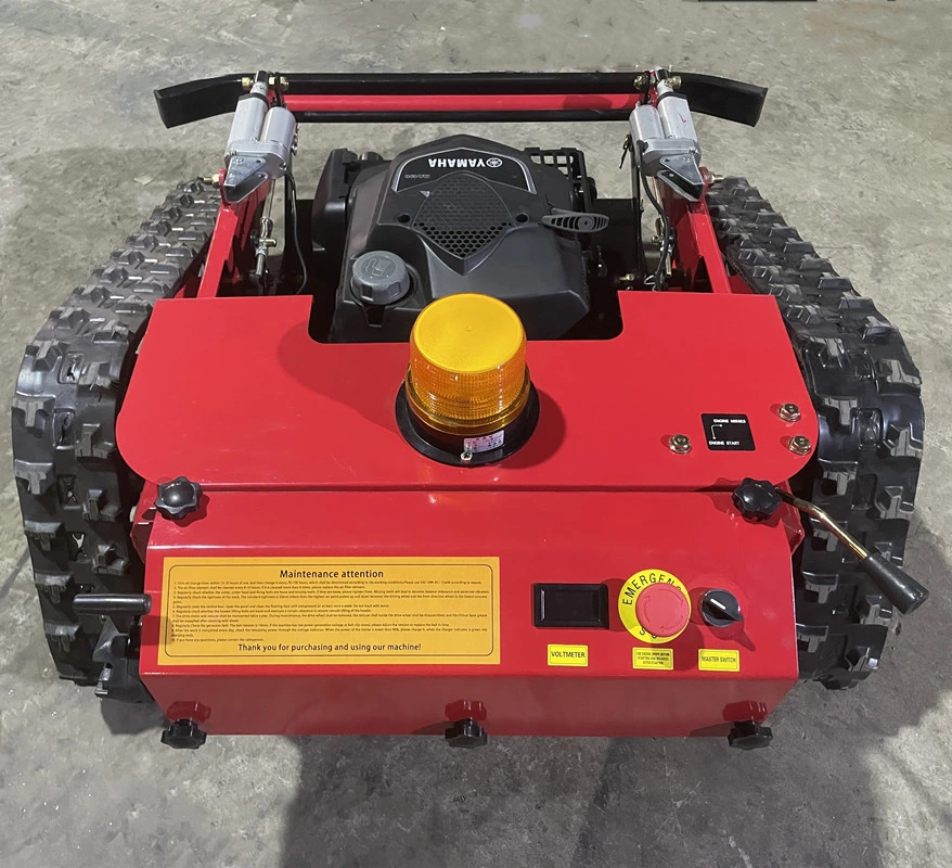 Tondeuse à gazon sur chenilles Auto-Propelé à distance pour la coupe d'herbe de jardin Faucheuse de la machine