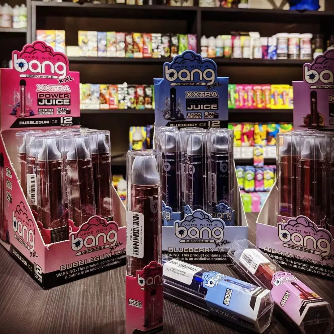 2023 Original Bang XXL Cheap 2000 Puffs vape Disposable/Chargeable 21 Flavors Vapes Bang XXL Vape Pen