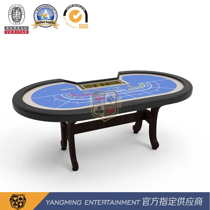 I-Shaped H-Foot Baccarat Poker Games Folding Gambling Casino Table