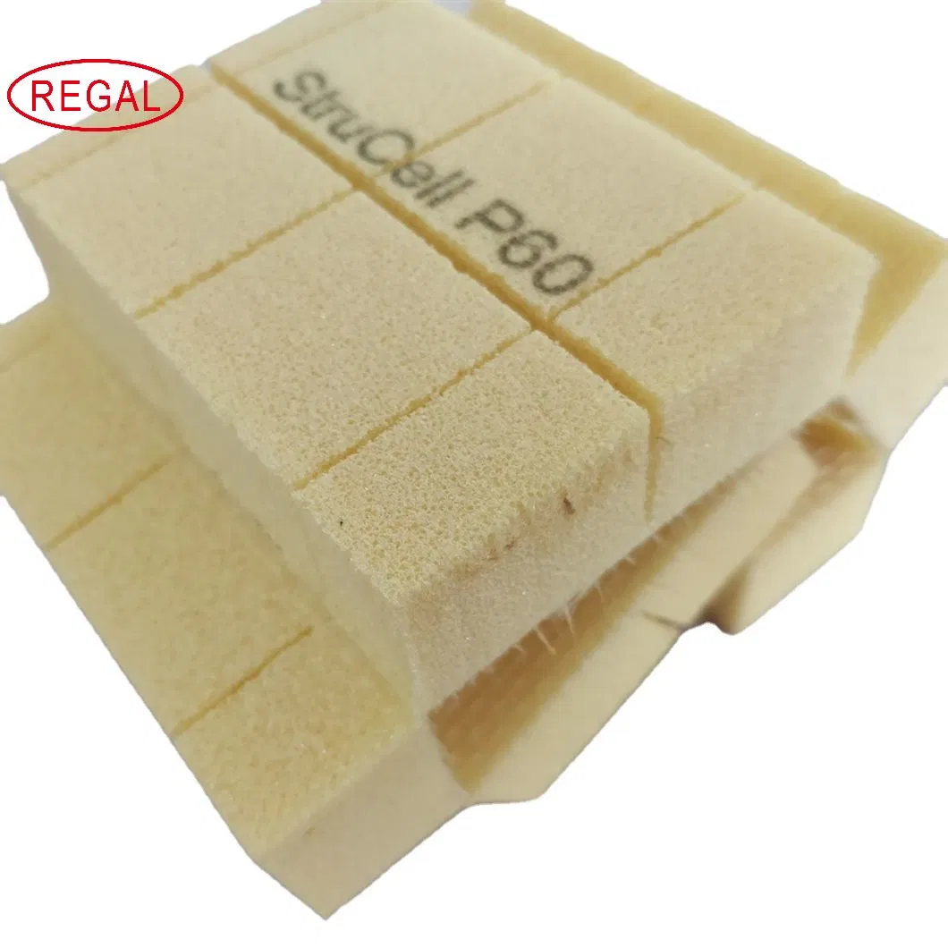 High Strength 60/80/100/130/200kg/M3 PVC Core Foam for Building Yacht Boat