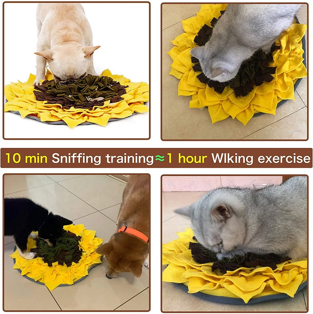 Wholesale/Supplier Shaker Fleece Dog Sniffing Mat for Dog