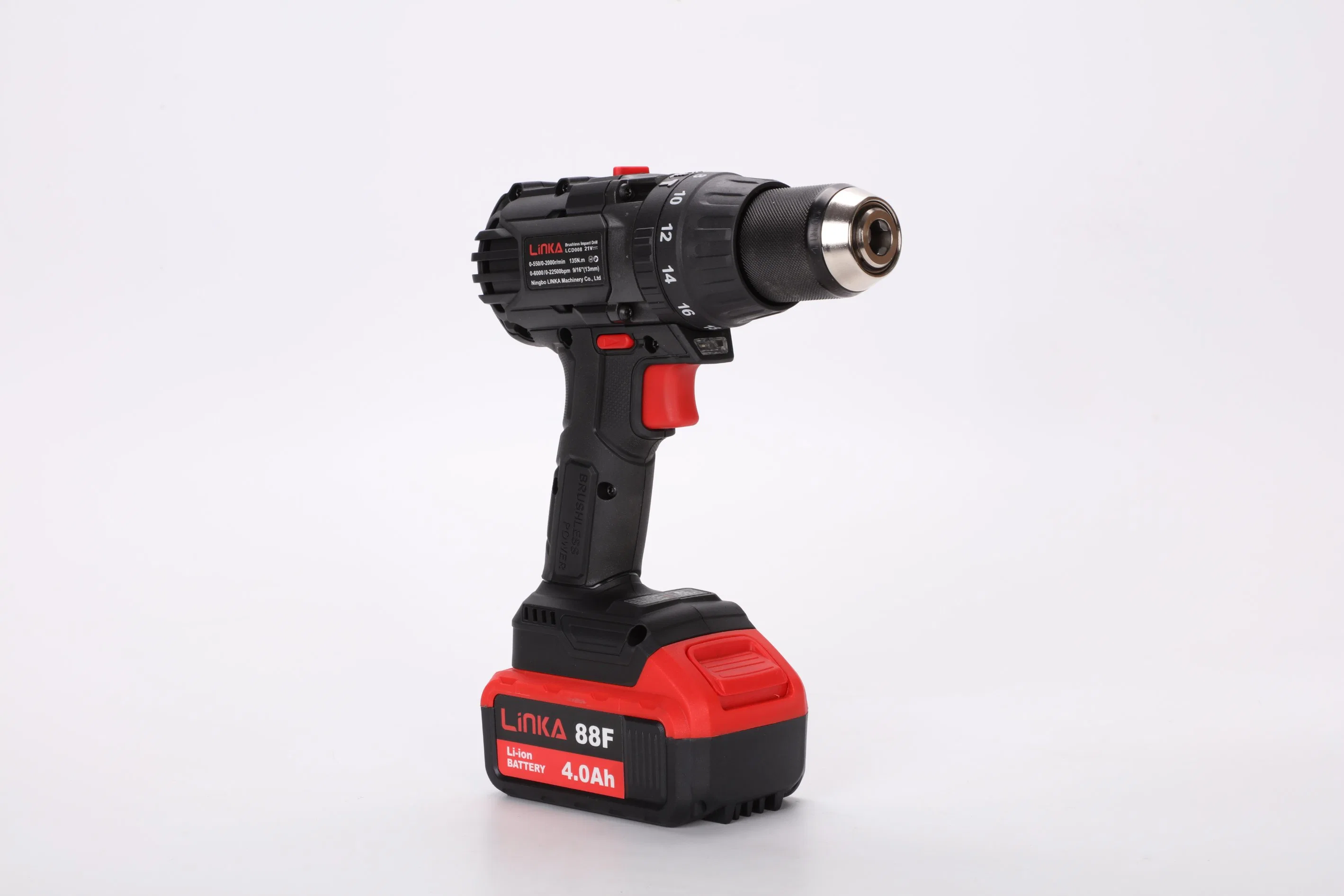 Linka 135 Nm Electric Cordless Brushless Impact Drill